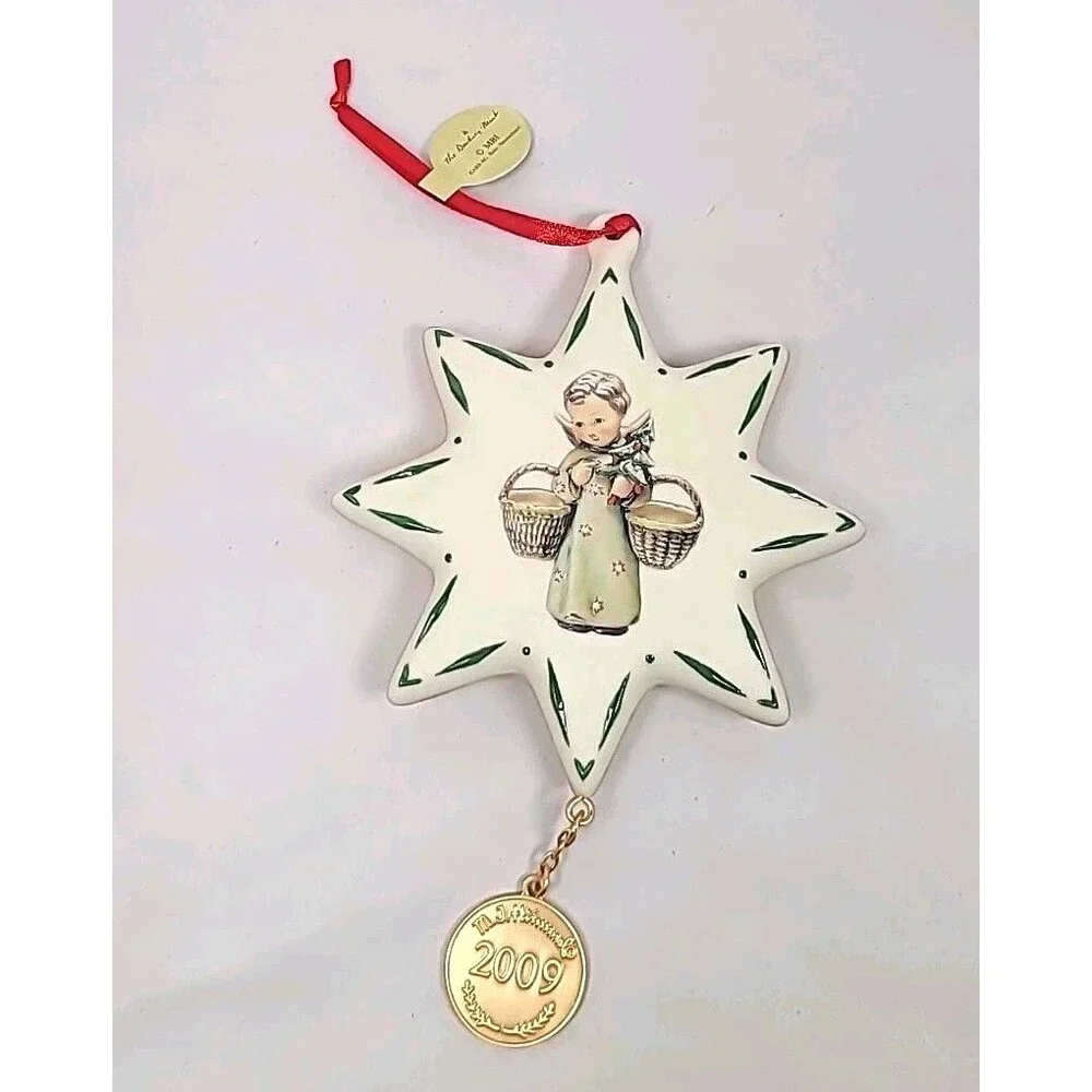 Hummel Christmas Tree Ornament 2009 Christmas Angel The Danbury Mint